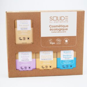 ALPHANOVA SOLIDE  Gift box met vier producten voor de droge huid