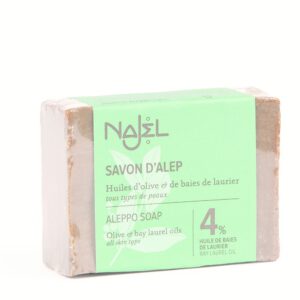 Aleppo Najel Olijfzeep 4% Laurierolie (155 gram)