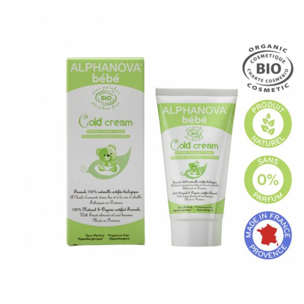 Alphanova Biologische Organic Cold Crème voor Baby&apos;s