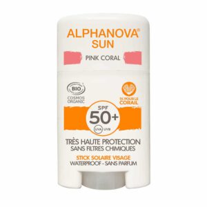 Alphanova SUN BIO SPF 50+ Face SUN STICK - Pink