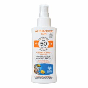 Alphanova SUN Vegan BIO SPF 50 Spray TRAVEL Gevoelige Huid