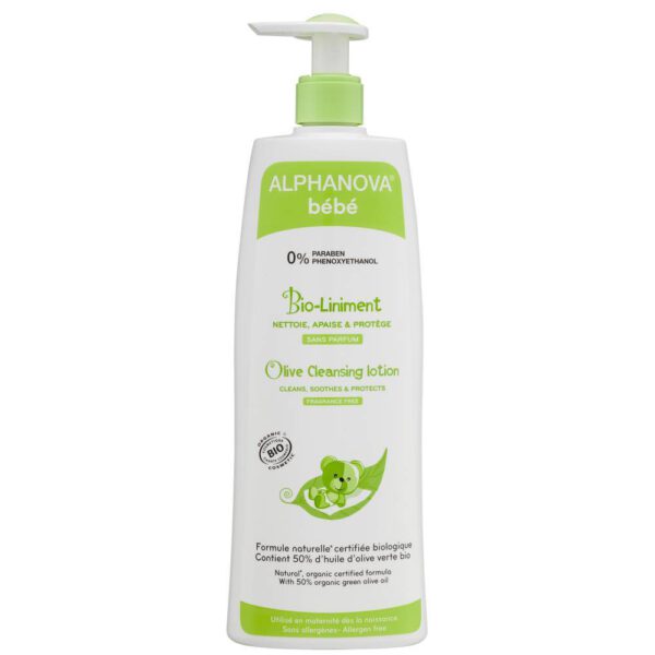 Alphanova Vegan Olive Cleanser Voor Babyhuid