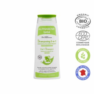 Alphanova Vegan Organic Baby Shampoo 2 in 1