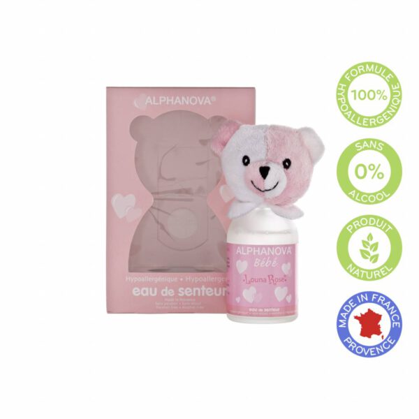 Alphanova Vegan Parfum Louna Rose for Girls - Baby en Peuter