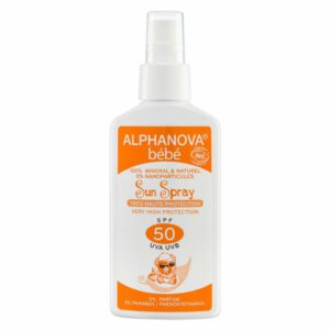 Alphanova Vegan Zonnebrandspray voor Baby&apos;s (SPF 50)