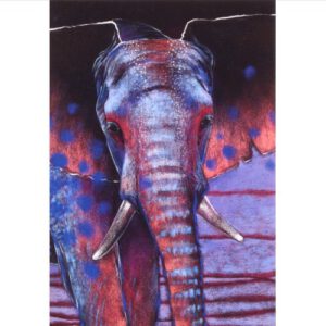 Ansichtkaart Olifant - Loes Botman (Set van 5)