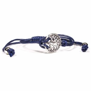 Armbandjes Tree of Life Navy (set van 10 stuks)