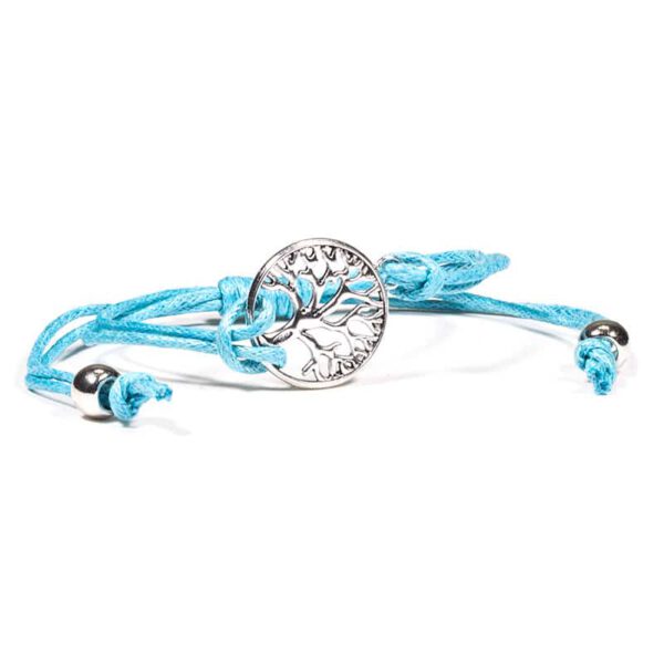 Armbandjes Tree of Life Turquoise (set van 10 stuks)