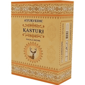 Ayurvedische Masala Wierook Kasturi Premium (12 doosjes)