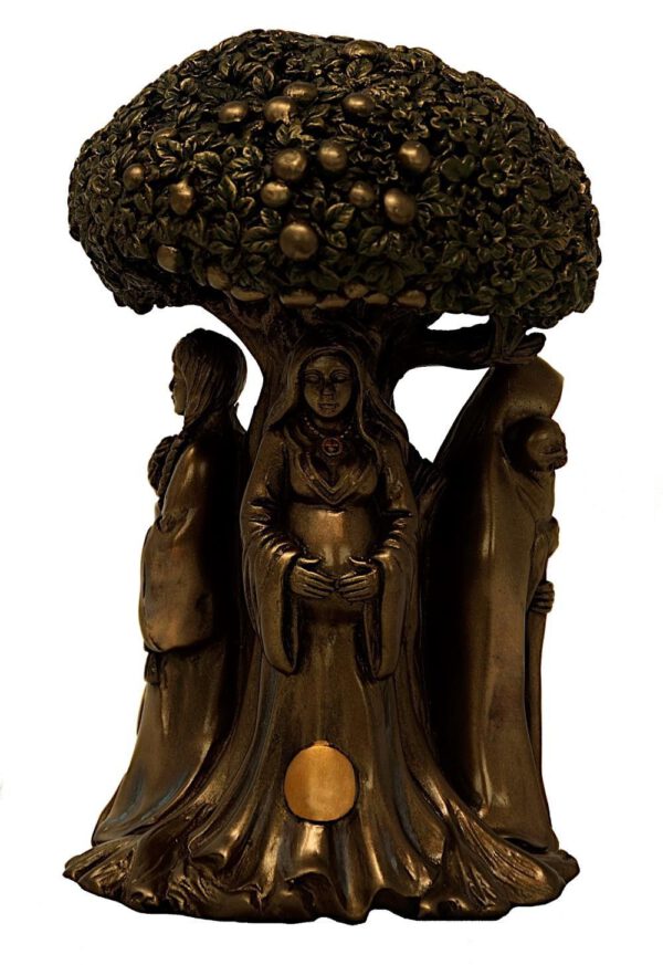 Beeld &apos;Mother Maiden Crone&apos; Bronskleurig -  18 cm