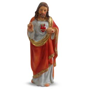 Beeld van Jezus Heilig Hart (12 cm )