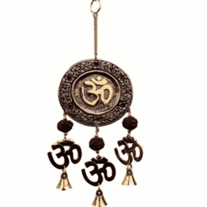 Bellen Decoratie met Rudraksha en OHM Symbolen