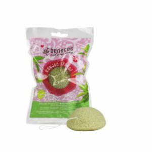 Benecos Natural Konjac Spons - Green Tea