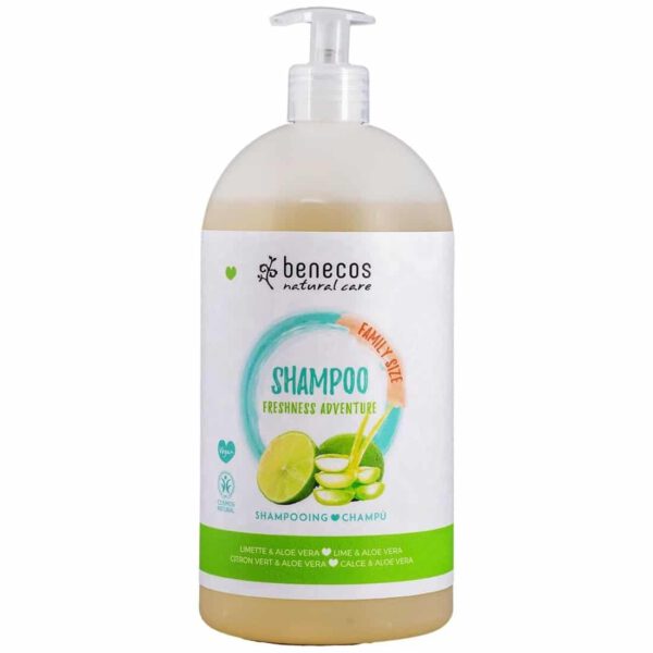 Benecos Natural Shampoo FAMILY SIZE Freshness Adventure