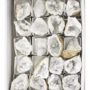 Bergkristal Geode 20 stuks a 4-5 cm (ca. 2 kg)