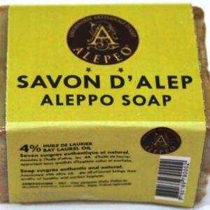 Biologische Aleppo Olijfzeep Savon d&apos;Alep 4%