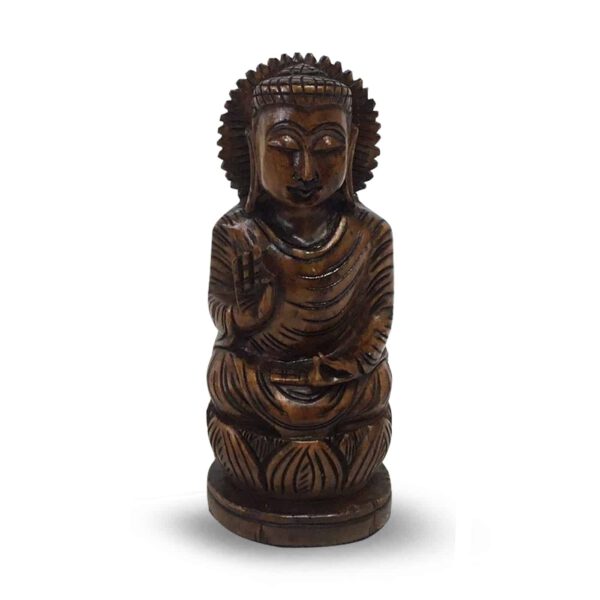 Boeddha Hout - 15 cm