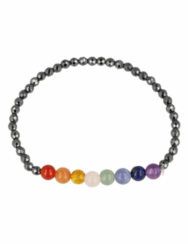 Chakra Armband Hematiet (4 mm)