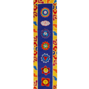 Chakra Banner (22 x 90 cm)