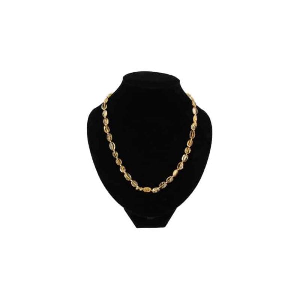 Collier Citrien Ovaal