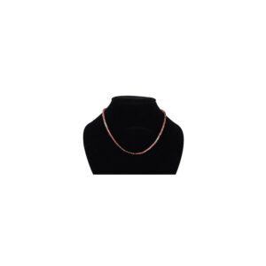 Collier Toermalijn Roze Facet (3 mm)