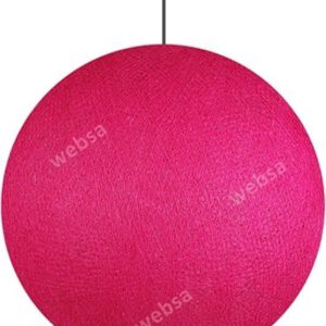 Cotton Ball Hanglamp Helder Roze (Small)