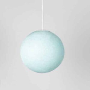 Cotton Ball Hanglamp Licht Aqua (Large)