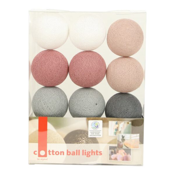 Cottonbal Lichtslinger 10 Bollen (Dirty Rose)