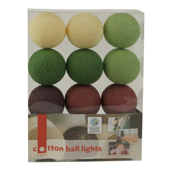 Cottonbal Lichtslinger 10 Bollen (Forest Fruit)