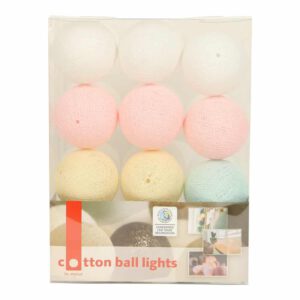 Cottonbal Lichtslinger 10 Bollen (Pastel)