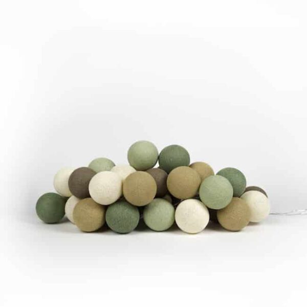 Cottonbal Lichtslinger 20 Bollen (Forest Green)