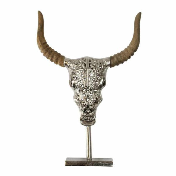 Decoratieve Schedel van Stier (47 cm)