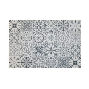 Deurmat Spaanse tegels grijs (75 x 50 cm)