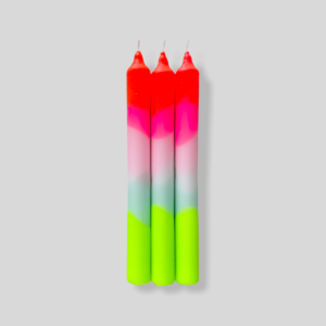 Dinerkaars - Dip Dye Neon &apos; Lollipop Trees&apos; - 3 stuks