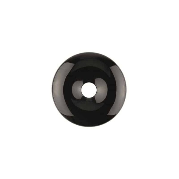 Donut Obsidiaan Zwart (50 mm)