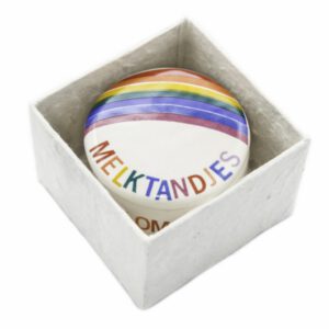 Doosje voor Melktandjes Keramiek Regenboog