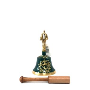 Dorji Bell met Stick Heart Chakra (Groen)