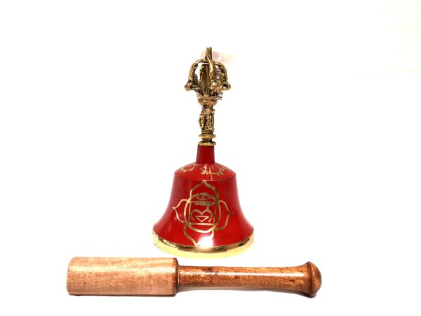 Dorji Bell met Stick Root Chakra (Red)