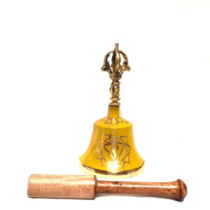 Dorji Bell met Stick Solar Plexus Chakra (Yellow)