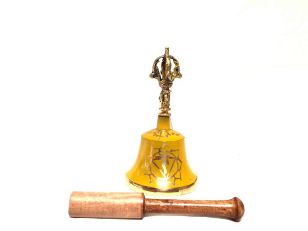 Dorji Bell met Stick Solar Plexus Chakra (Yellow)