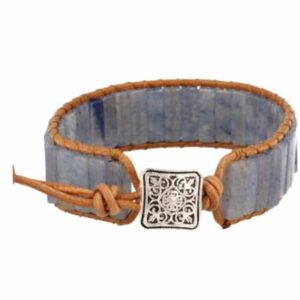 Edelsteen Armband Blauwe Kwarts Gipsy