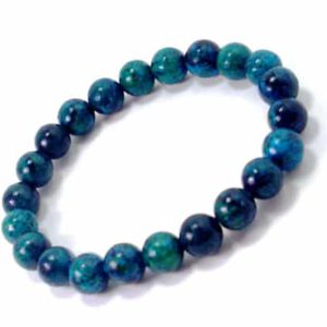 Edelsteen Armband Crysocolla Blauw