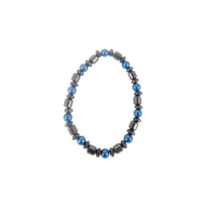 Edelsteen Armband Hematiet Donker Blauw Magnetisch