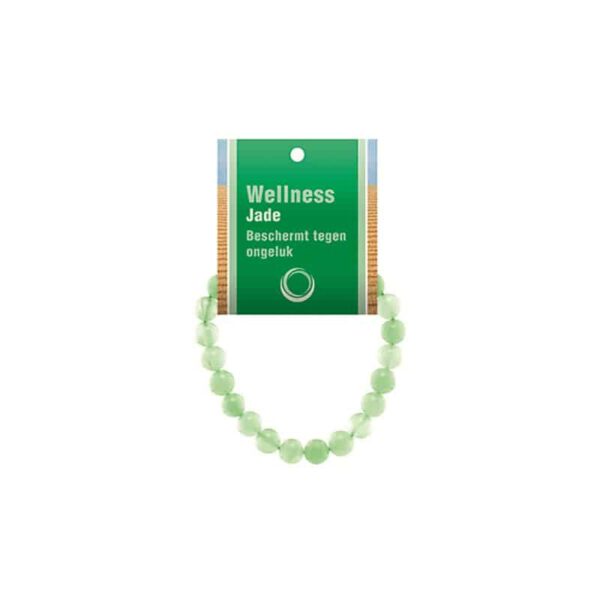 Edelsteen Armband Jade Powerbead met Uitlegkaart