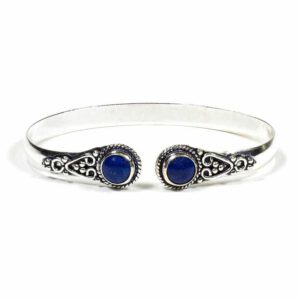 Edelsteen Armband Lapis Lazuli Ronde Steen