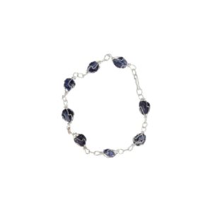 Edelsteen Armband Sodaliet Blauw - 22 cm