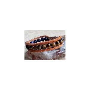 Edelsteen Armband Tijgeroog Wikkelarmband