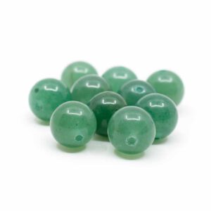 Edelsteen Losse Kralen Groene Aventurijn - 10 stuks (12 mm)