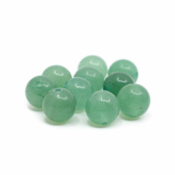 Edelsteen Losse Kralen Groene Aventurijn - 10 stuks (8 mm)