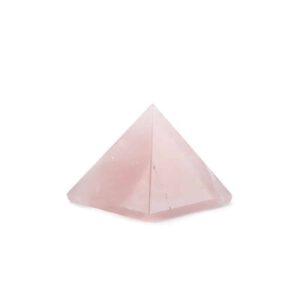 Edelsteen Piramide Roze Kwarts - 30-40 mm